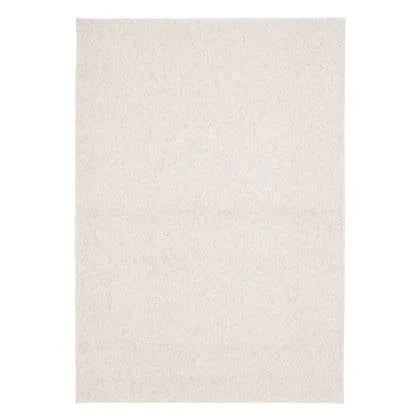 sweeek - Crème gevlekt interieurtapijt in bouclé