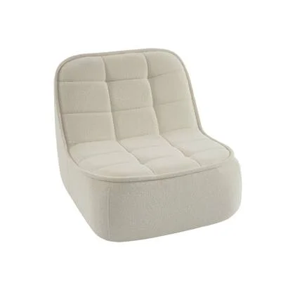 sweeek - Fauteuil bouclé stof 1 zitplaats