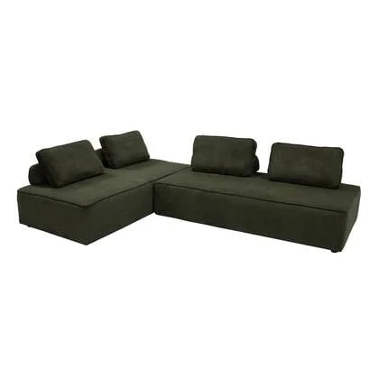 sweeek - Fauteuils in corduroy 2 zitplaatsen (set van 2)
