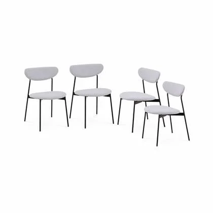 sweeek - Set van 4 scandinavische stoelen