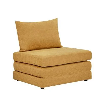 sweeek - Slaapfauteuil convertible chenille stof 1 plaats