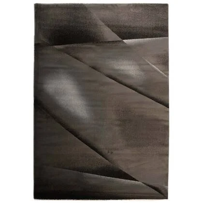 Tapeso Abstract vloerkleed - Vision zwart|grijs - 200x290 cm