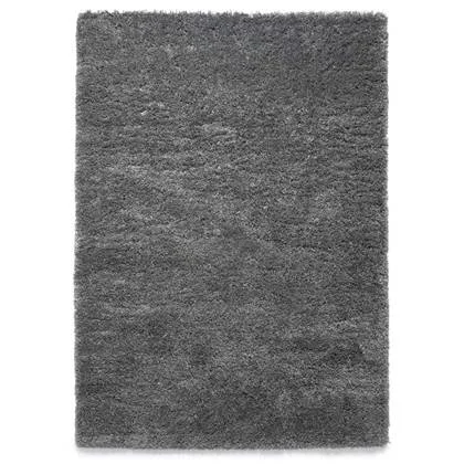 Tapeso Hoogpolig vloerkleed - Cozy Shaggy - grijs - 200x300 cm