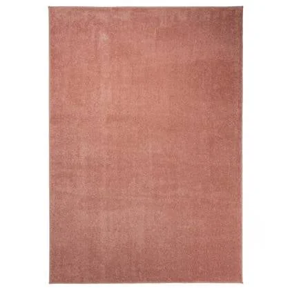 Tapeso Laagpolig vloerkleed Fine - roze - 240x340 cm