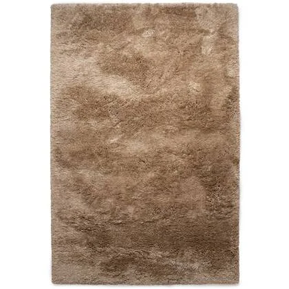 Tapeso Shaggy vloerkleed - Meadow beige - 240x340 cm