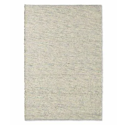 Tapeso Wollen vloerkleed - Kaia groen - 70x130 cm