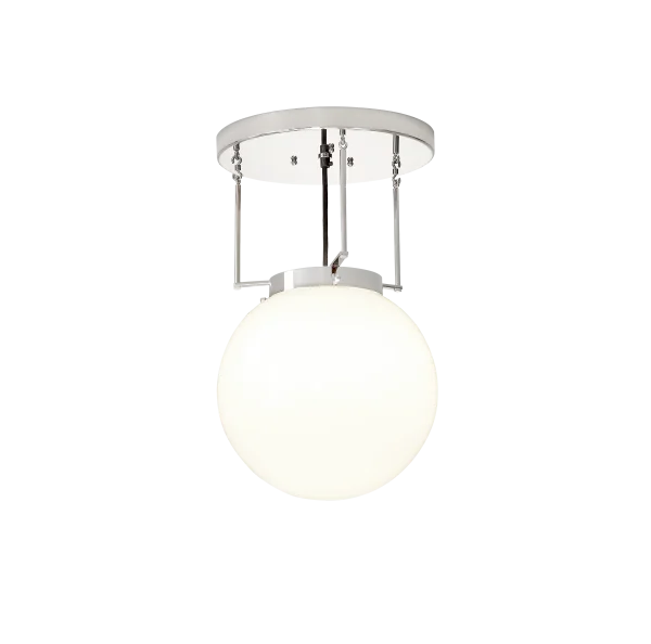 Tecnolumen DMB 26 Bauhaus-Plafondlamp - vernikkeld - 25 cm