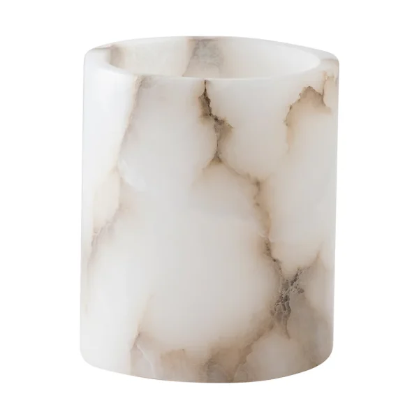 Tell Me More Alabaster sfeerlicht Wit-beige, M 14 cm