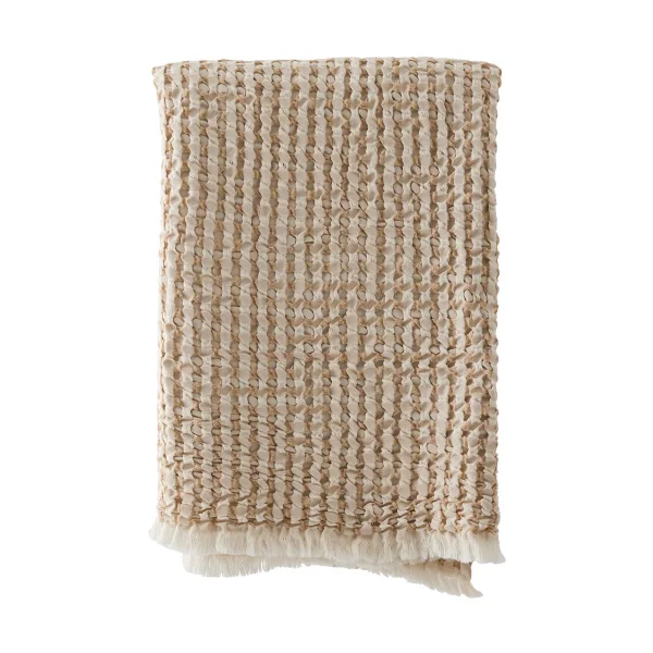 Tell Me More Gilbert plaid 140x200 cm Beige