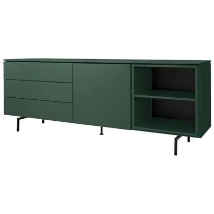 Tenzo Plain Dressoir Groot 210 cm Groen