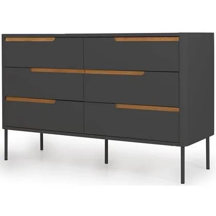 Tenzo Switch Dressoir Antraciet | Eiken