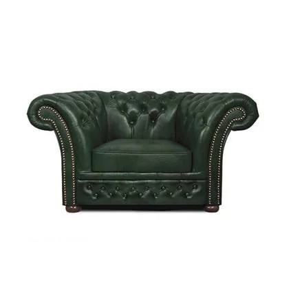 The Chesterfield Brand Fauteuil Winfield Luxe Cloudy Groen