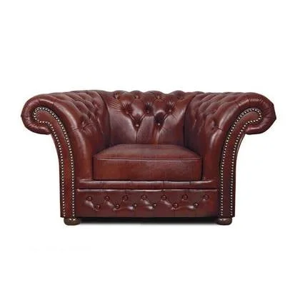 The Chesterfield Brand Fauteuil Winfield Luxe Cloudy Rood