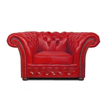 The Chesterfield Brand Fauteuil Winfield Luxe Rood