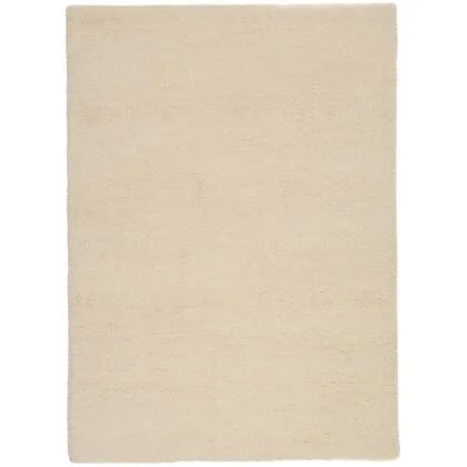 Theko Handgeknoopt Berber tapijt Hadj 200x250 cm - Blanc