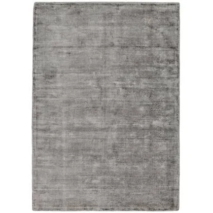 Theko handgeweven viscose tapijt Star 240x340 cm - Grijs