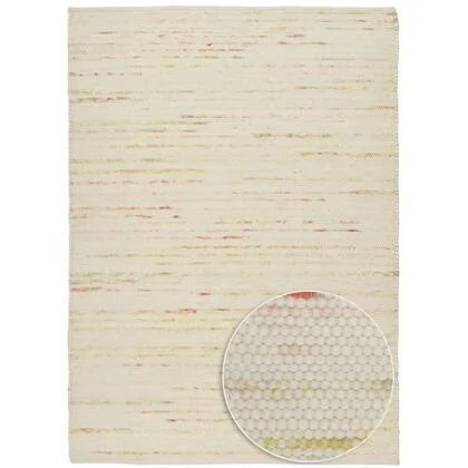 Theko Handgeweven wollen tapijt Alpen 190x290 cm - Multipastel