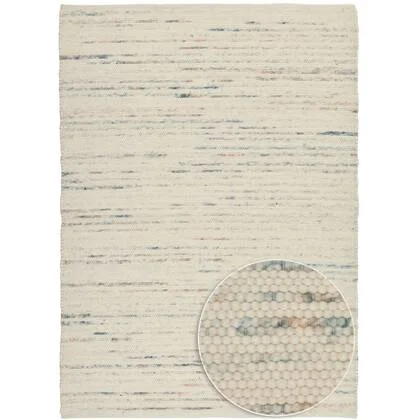 Theko Handgeweven wollen tapijt Alpen 70x140 cm - Multicolor