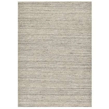 Theko Handgeweven wollen tapijt Pure 170x240 cm - Grijs