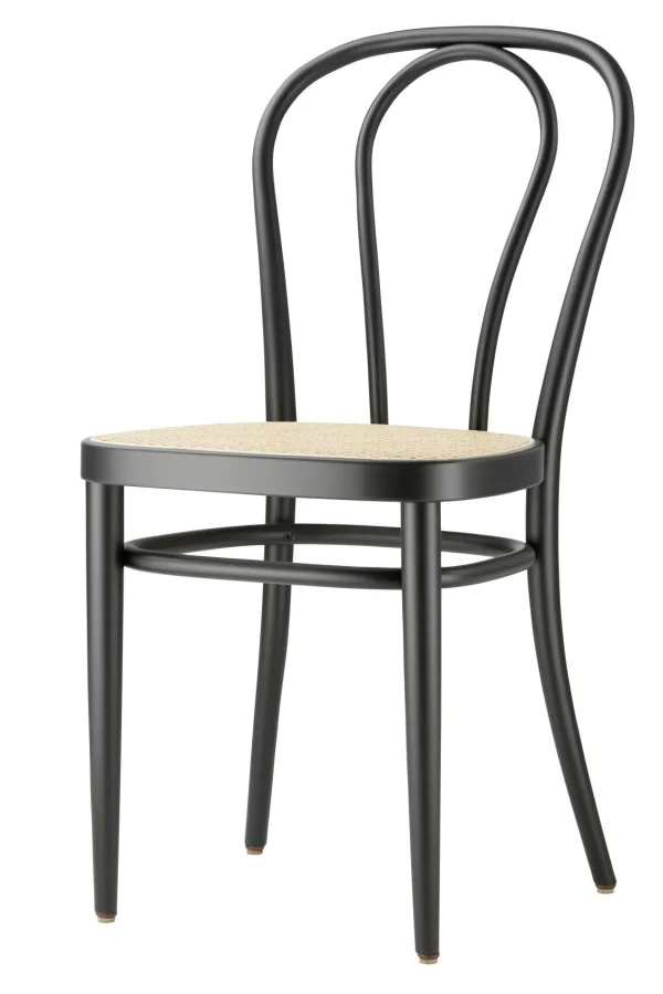 Thonet 218 Bentwood Stoel - Beuken zwart (TP 29) gebeitst