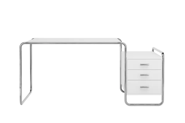 Thonet B 285/1 Bureau - Essen Openporig diepzwart (RAL 9005) gelakt