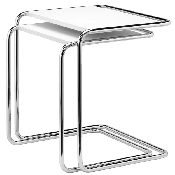 Thonet B 97 Gedekte tafel - Essen openporig zuiver wit (RAL 9010) gelakt