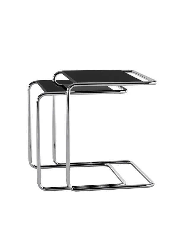 Thonet JS. THONET by Jil Sander B 97 SERIOUS bijzettafelset - Serious 01 Graphite Black