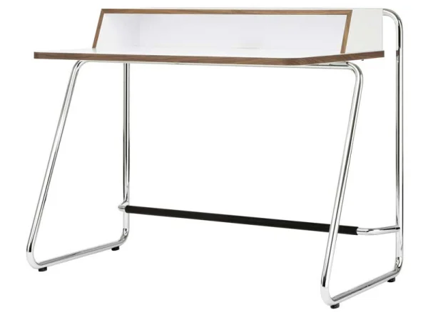 Thonet S 1200 Bureau - Thonet1200WeißNussbaum