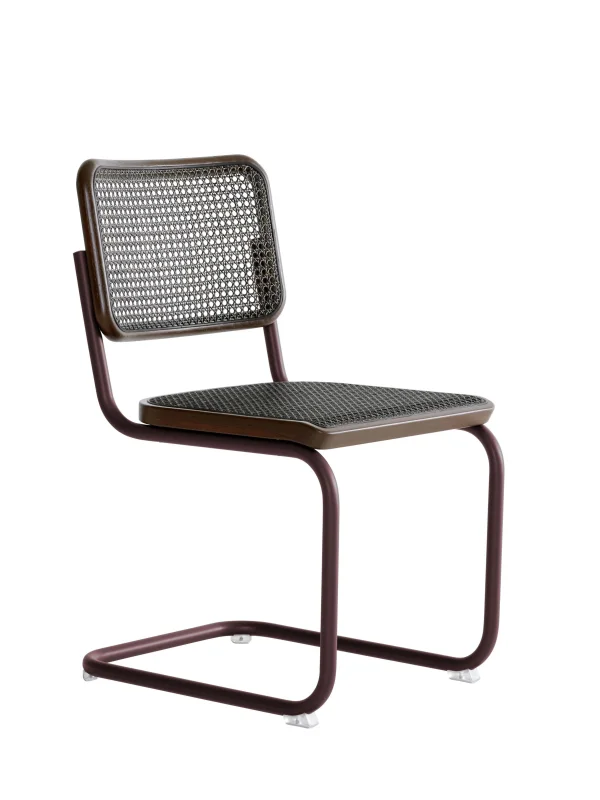 Thonet S 32 V Stoel donker gemêleerd - ThonetChestnut