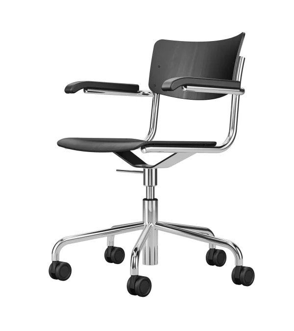 Thonet S 43 DR / FDR Atelier Drehstuhl - met armleuning