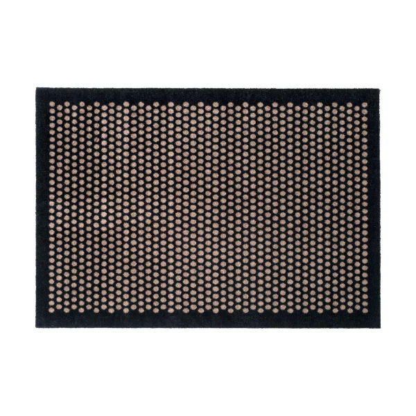 tica copenhagen Dot gangmat Black-sand, 90x130 cm