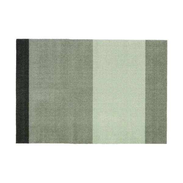 tica copenhagen Stripes by tica, horizontaal, gangmat Green, 90x130 cm