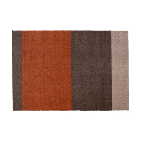 tica copenhagen Stripes gangmat horizontaal Brown-terracotta 90x130 cm