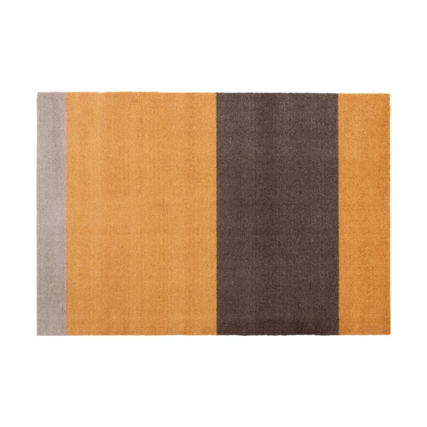 tica copenhagen Stripes gangmat horizontaal Dijon-brown-sand, 90x130 cm