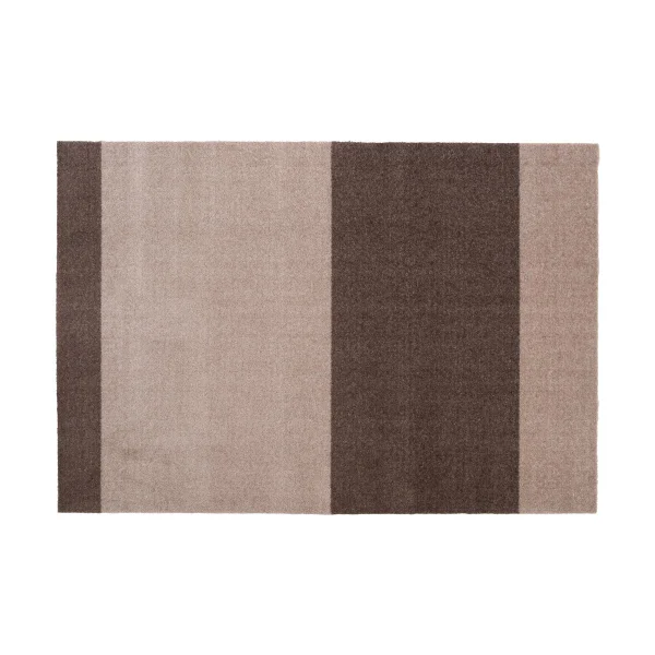 tica copenhagen Stripes gangmat horizontaal Sand-brown, 90x130 cm
