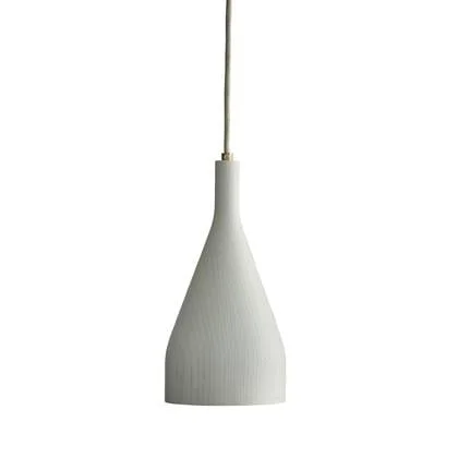 Timber hanglamp small Ø6.8 messing wit essen