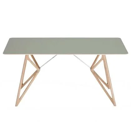 Tink Tafel linoleum 160x90 whitewash Dark Olive