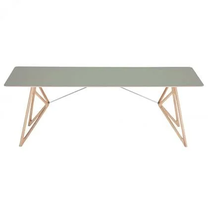 Tink Tafel linoleum 220x90 whitewash Dark Olive