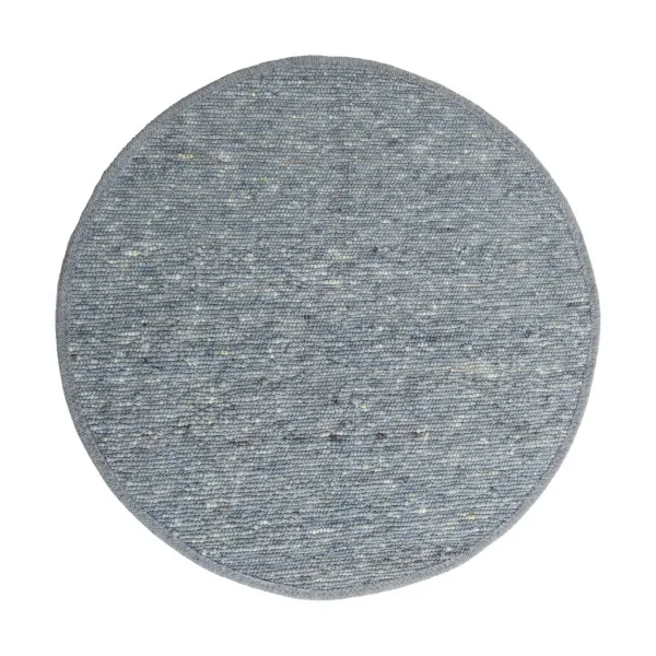 Tisca Sierrafil ronde Vloerkleed Steel blue nr. 250, Ø200 cm