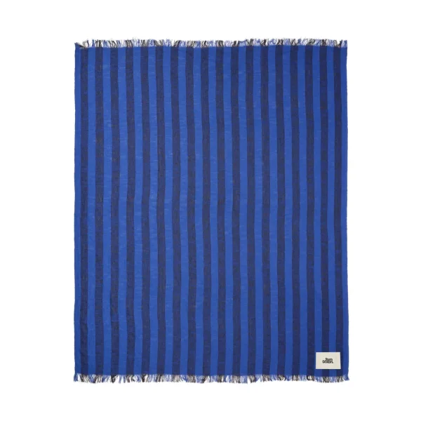 Tom Dixon Band plaid 160x200 cm Blue & Black