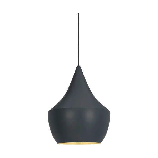 Tom Dixon Beat Fat hanglamp LED Ø30 cm Zwart