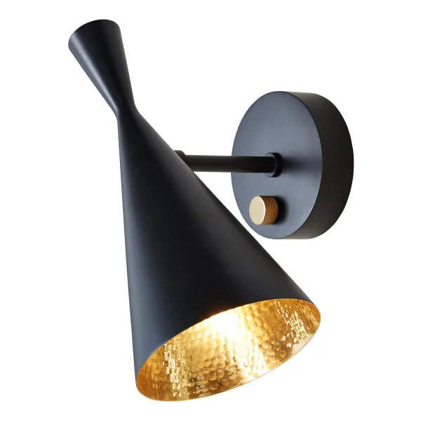 Tom Dixon Beat muurlamp Zwart