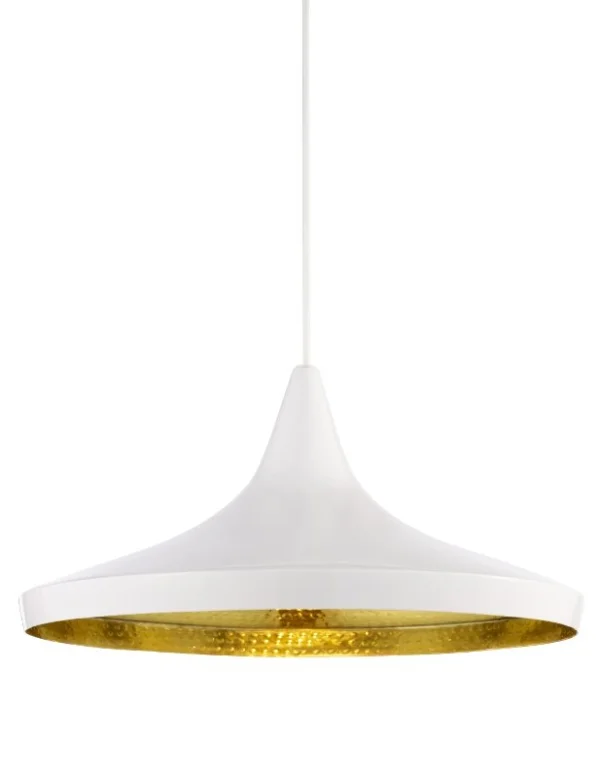 Tom Dixon Beat Wide LED Hanglamp - wit