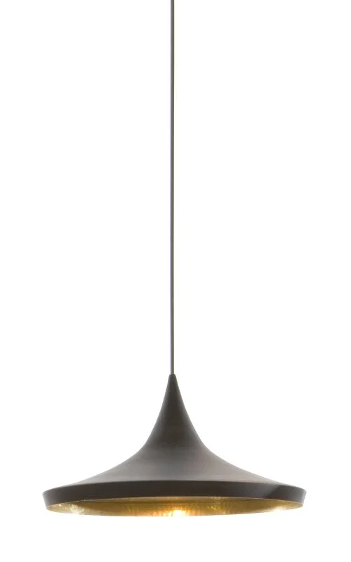 Tom Dixon Beat Wide LED Hanglamp - zwart