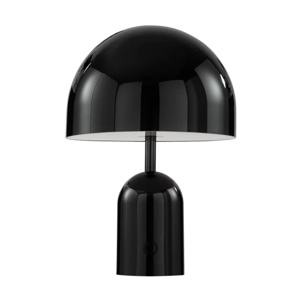 Tom Dixon Bell Portable LED tafellamp 28 cm Zwart