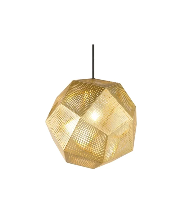 Tom Dixon - Etch Geelkoper Hanglamp