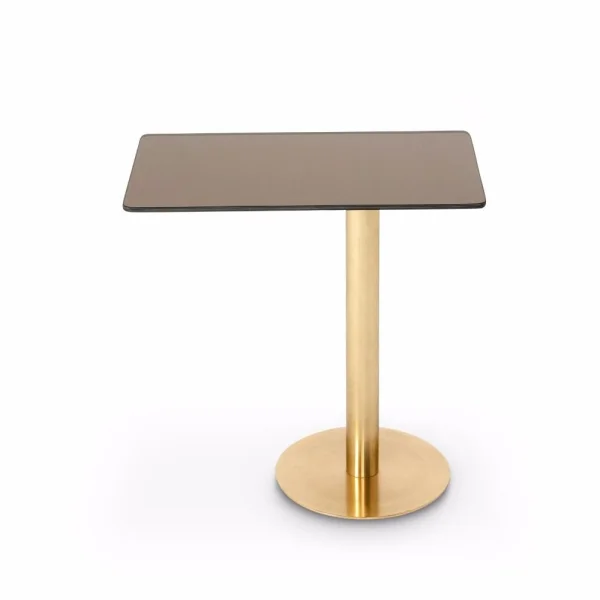 Tom Dixon Flash bijzettafel 30x50 cm Koperen messing standaard