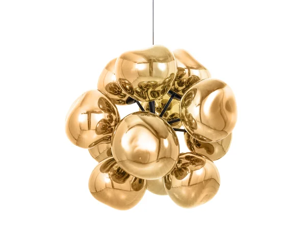 Tom Dixon Kroonluchter Melt Burst - goud