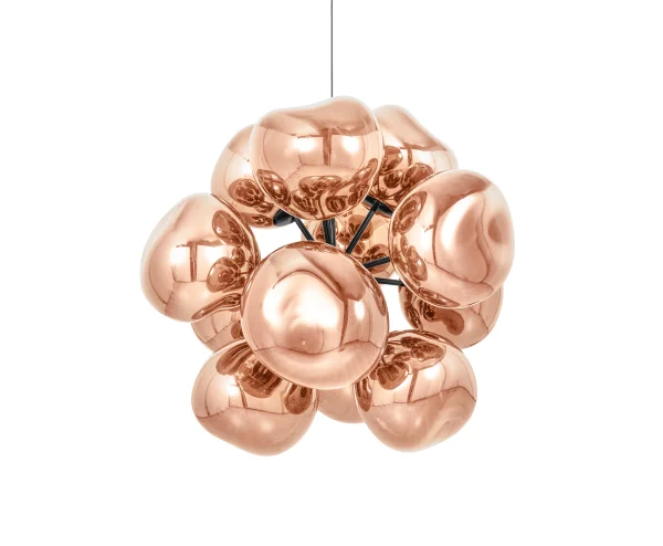 Tom Dixon Kroonluchter Melt Burst - koper