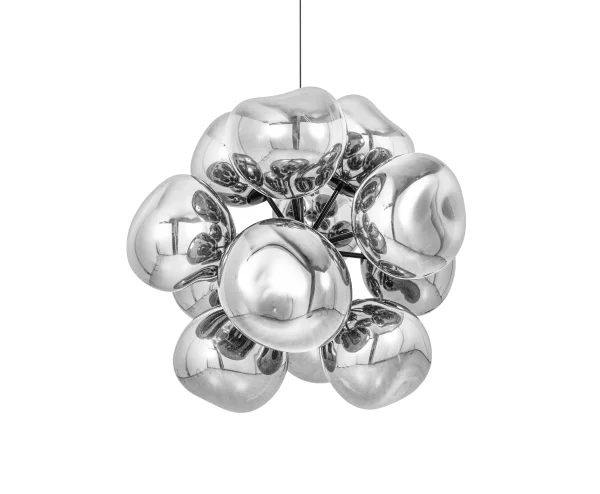 Tom Dixon Kroonluchter Melt Burst - zilver